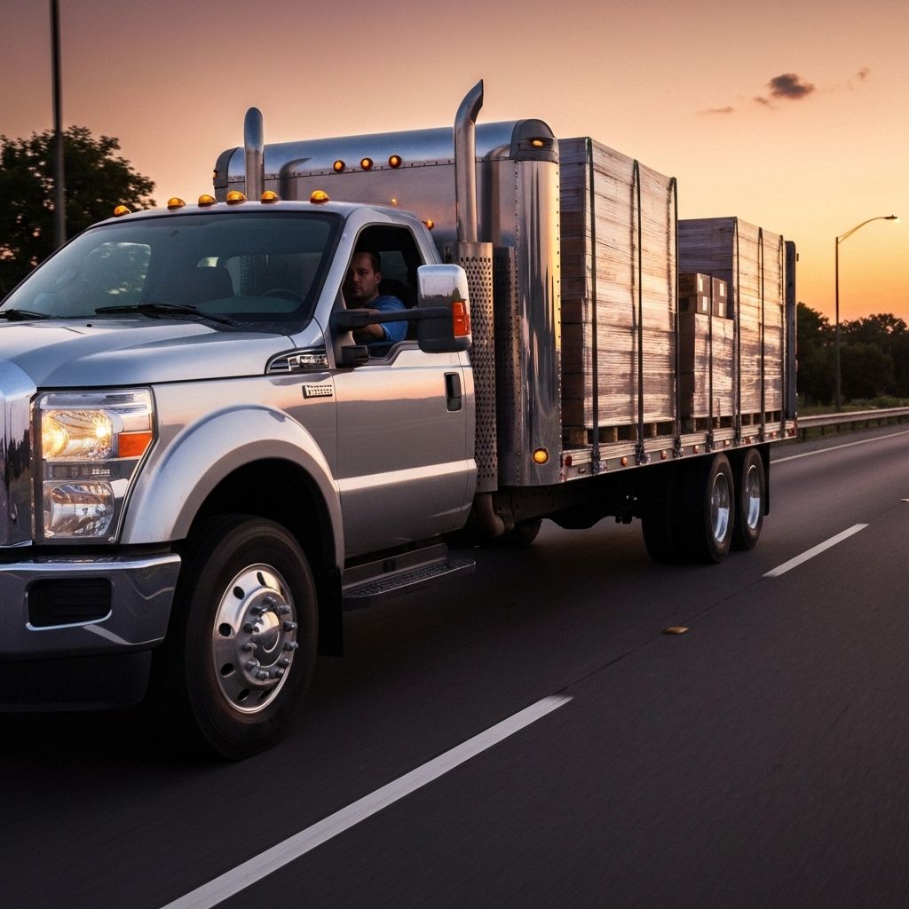 Delivery-truck